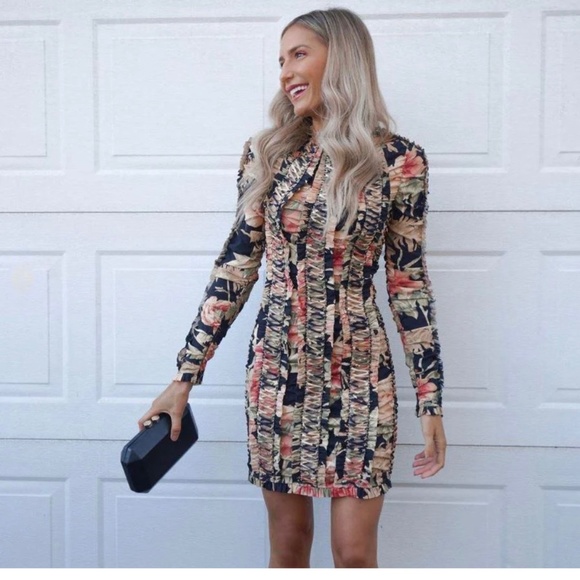 NWOT zimmermann espionage lace up dress